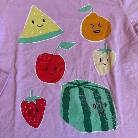 Tea Collection Friendly Fruit Graphic Tee 6 - Picture 3 of 8